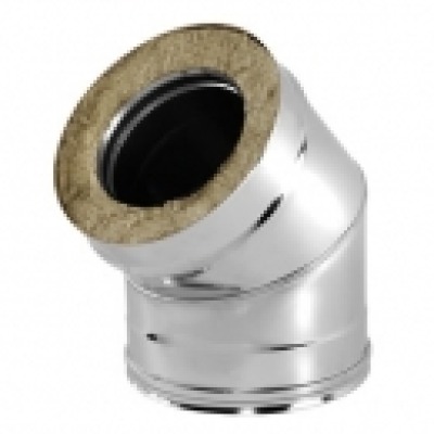Отвод V50R 45гр D250/350 нерж
